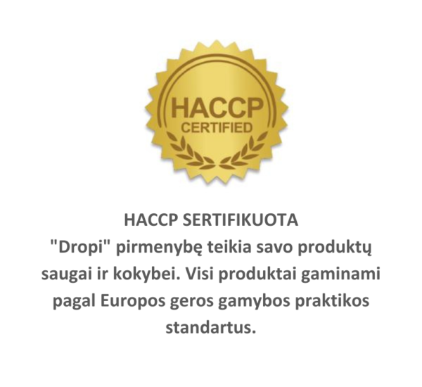 Švarus Islandiškas „DROPI“ menkių kepenų aliejus kapsulėse natūralaus skonio - Image 3